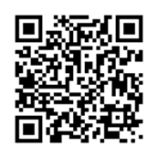 事業公式ホームページの二次元コードの画像